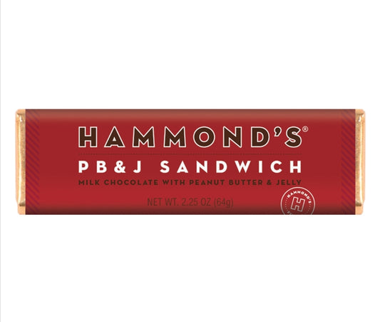 Hammond's PB&J Sandwich Candy Bar