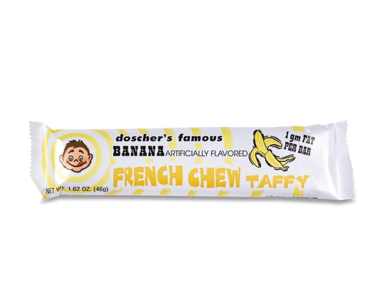 Frech Chew Banana Flavored Taffy