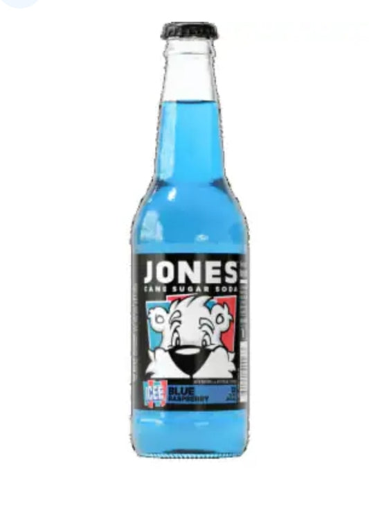 Jones Icee Soda Blue Raspberry
