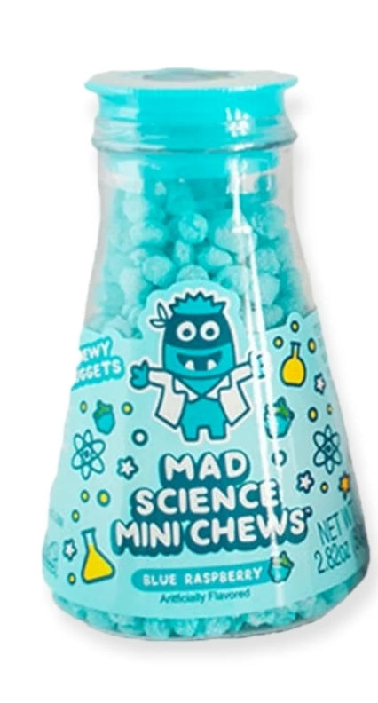 Mad Science Mini Chews Blue Raspberry