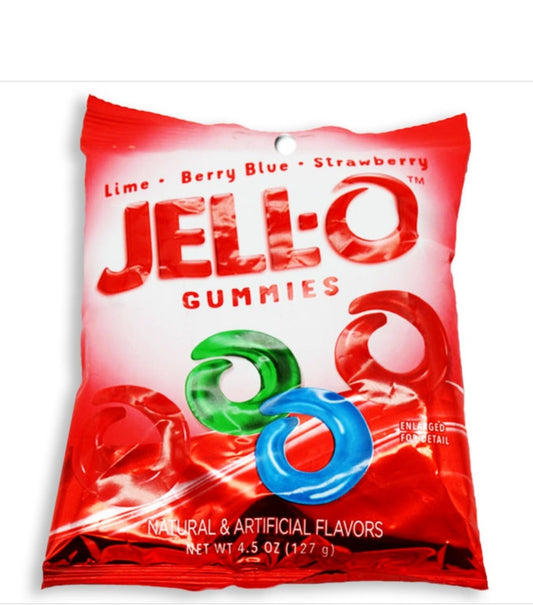 Jello gummies
